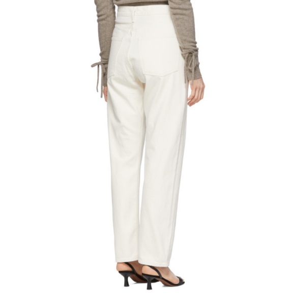 Agolde 90s Cream Jeans (shade paper) - Picture 3 of 8